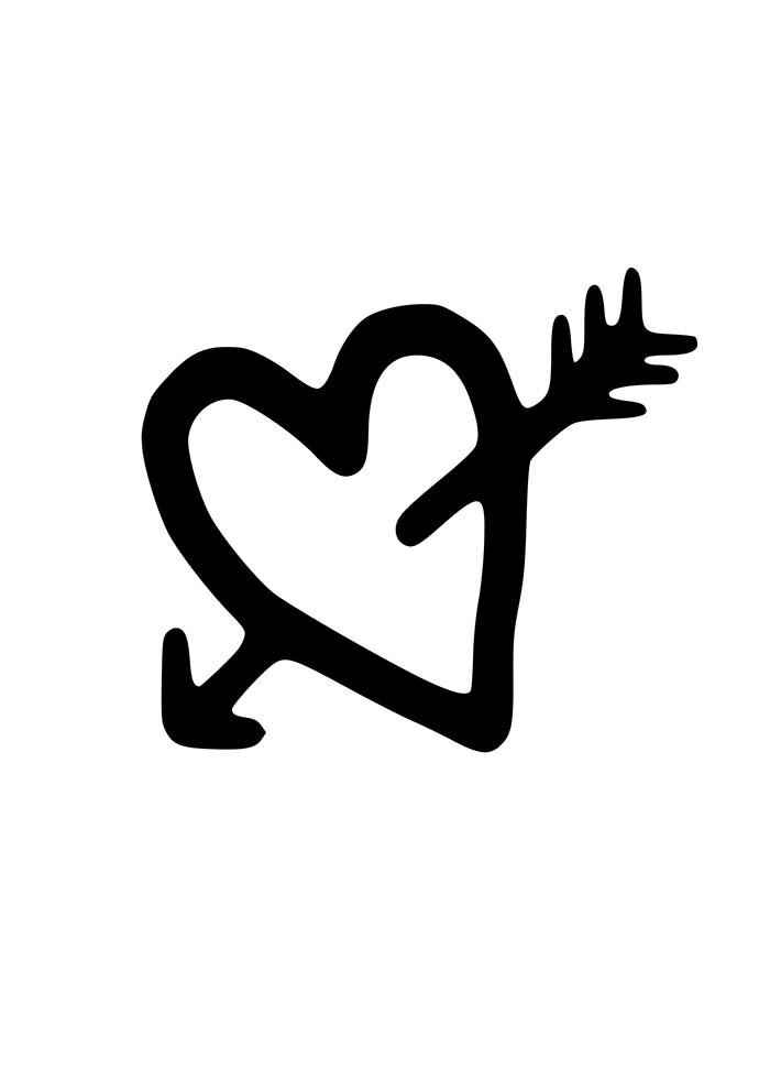 Corazón Para Colorear 020