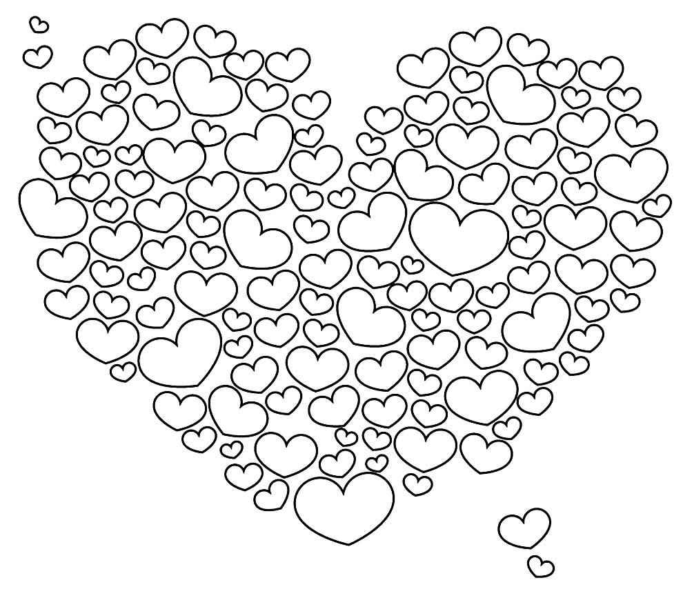 Corazón Para Colorear 141