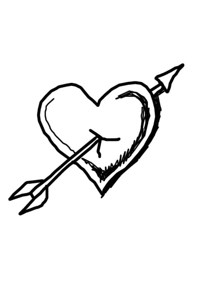 Corazón Para Colorear 149