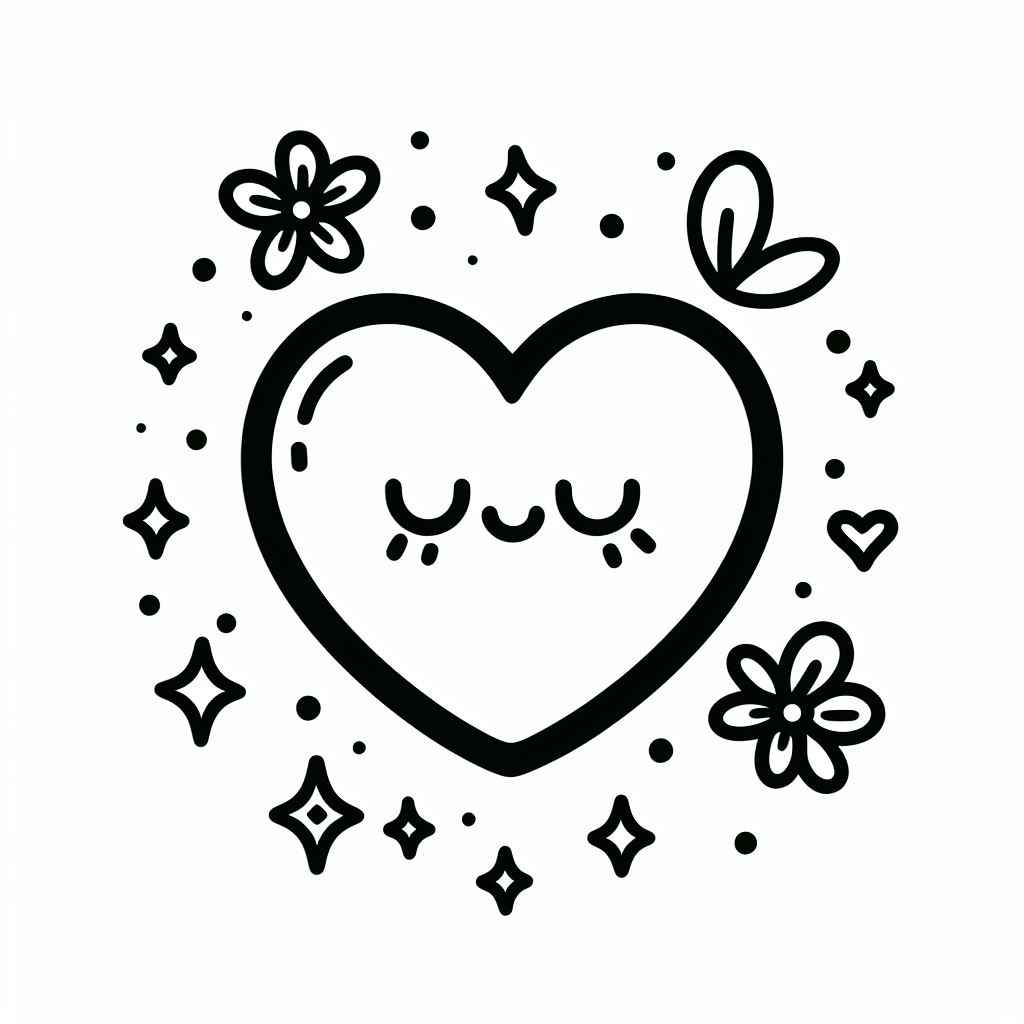 Corazón Para Colorear 224