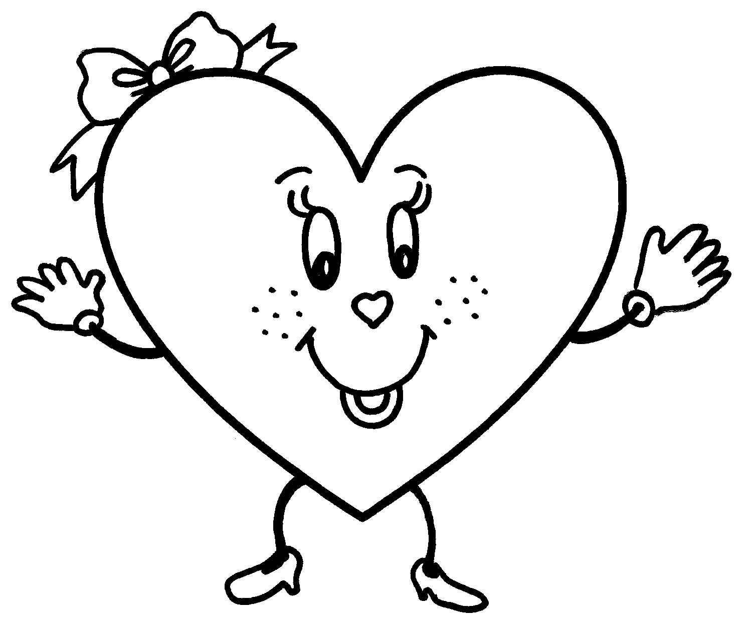 Corazón Para Colorear 252