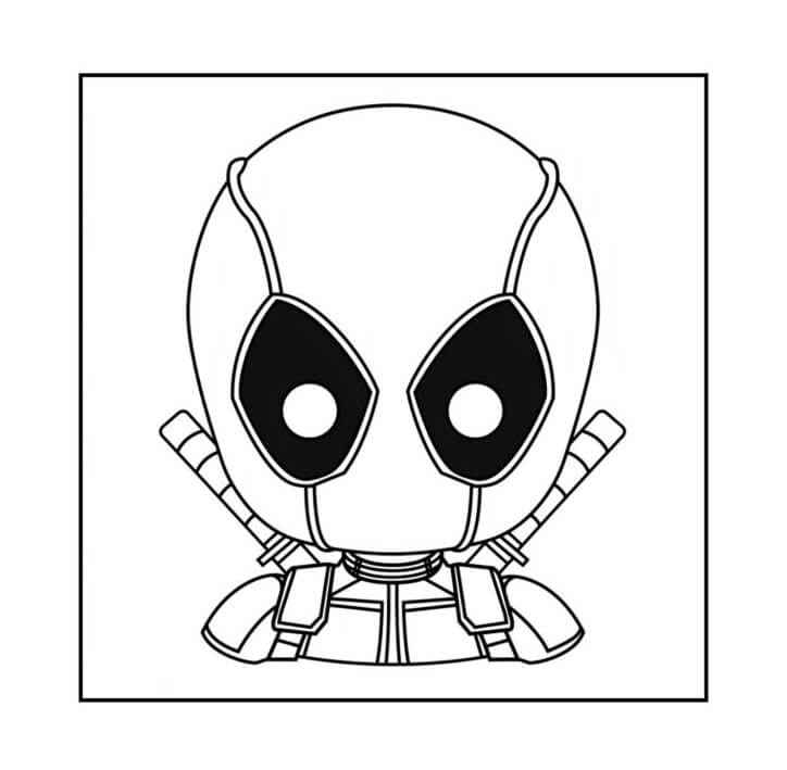 Deadpool Para Colorear 290