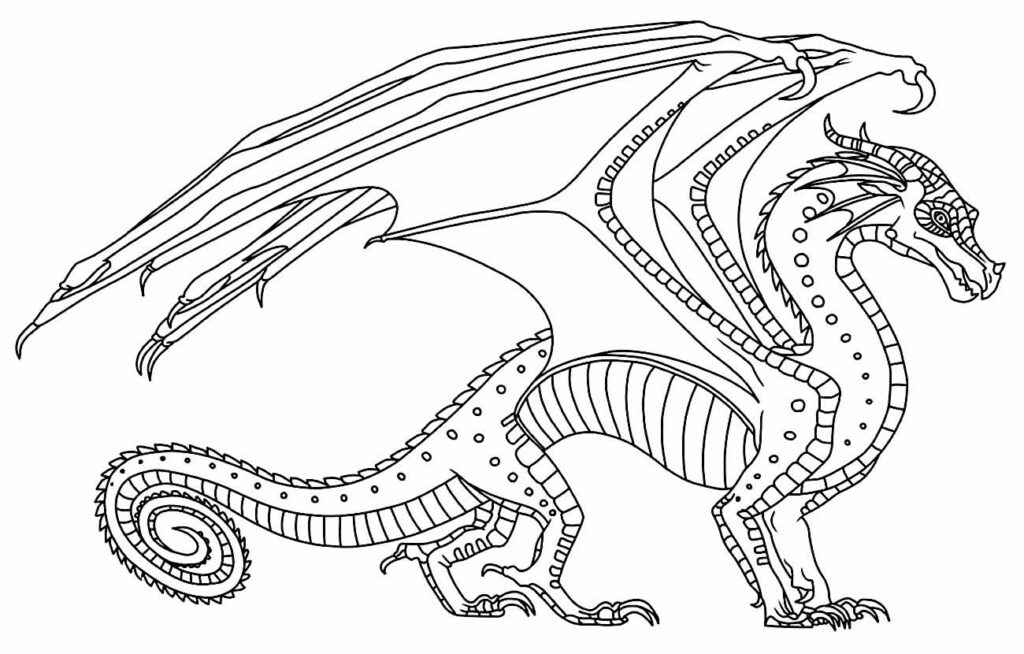 Dragón Para Colorear 135