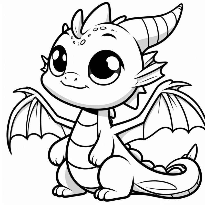 Dragón Para Colorear 153