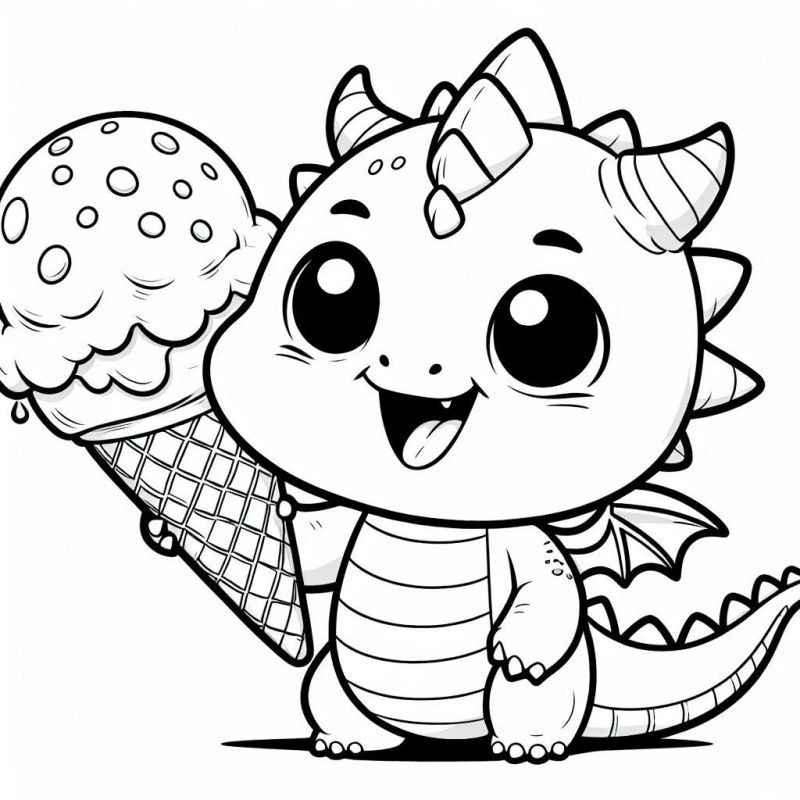 Dragón Para Colorear 178