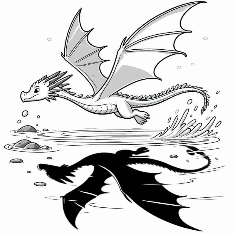 Dragón Para Colorear 223