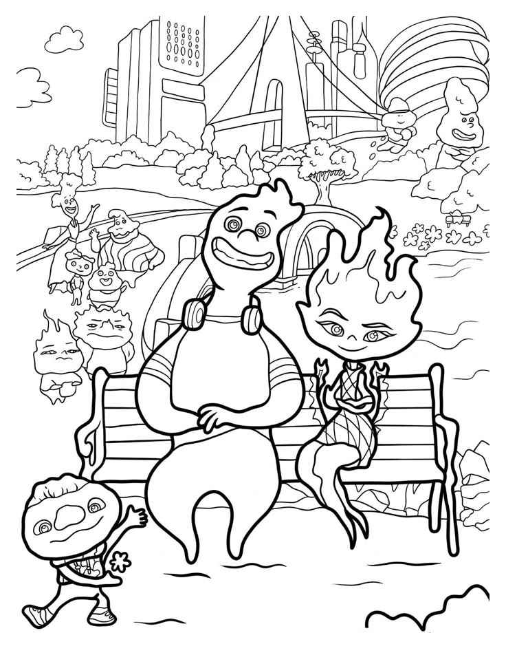 Elementos Para Colorear 054