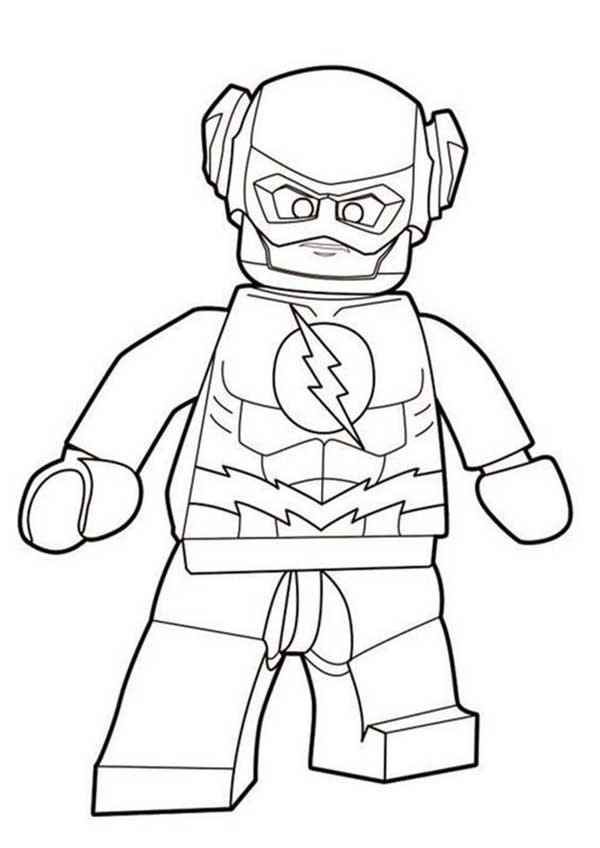 Flash Para Colorear 122