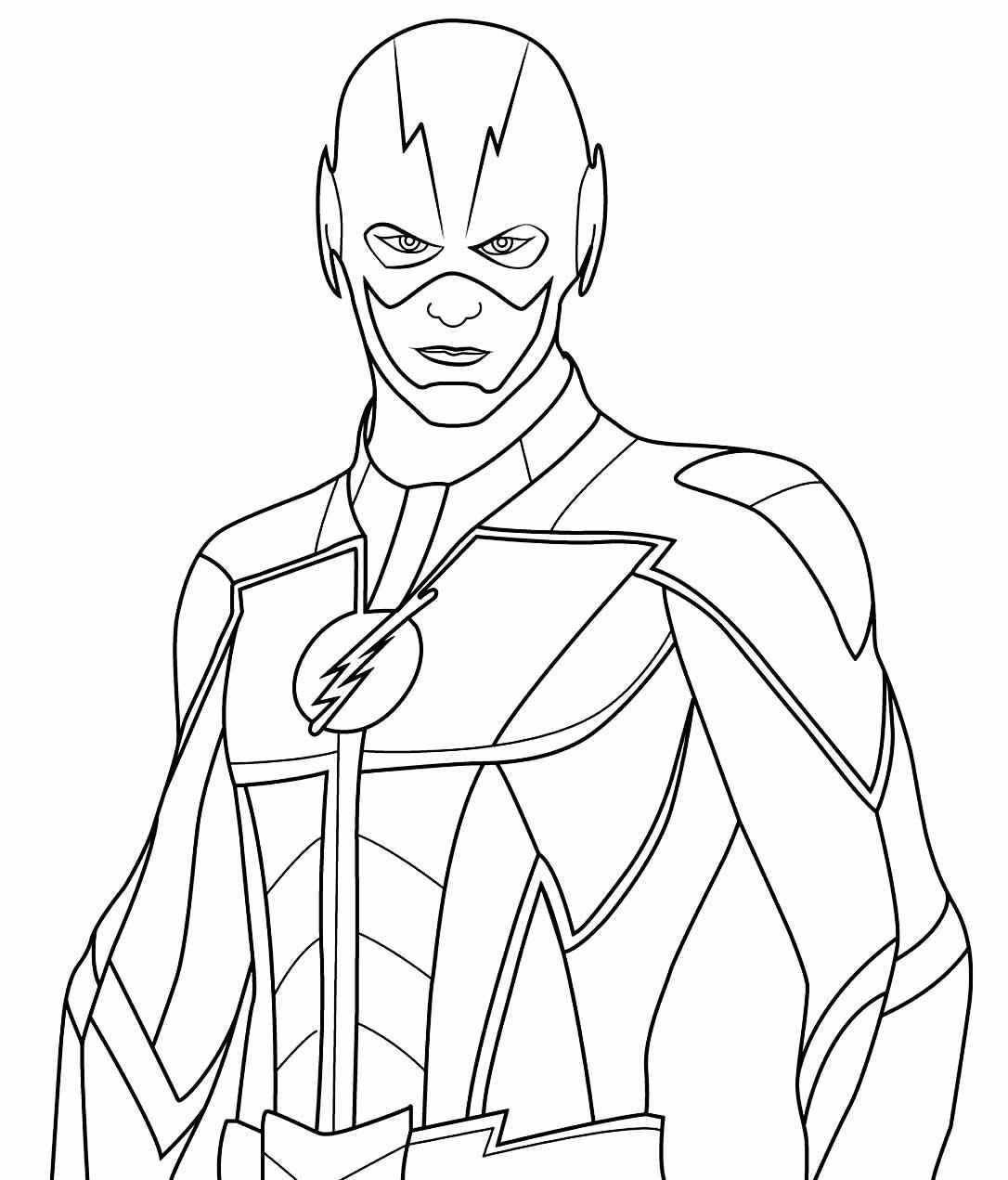 Flash Para Colorear 175