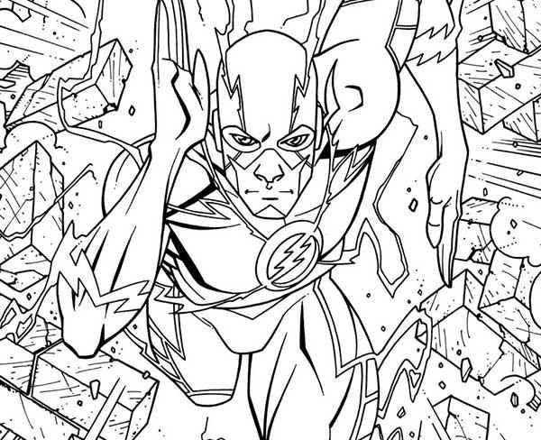 Flash Para Colorear 220