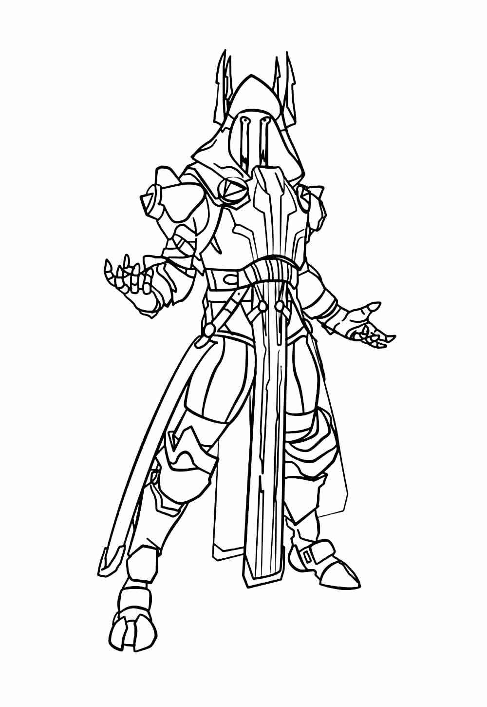 Fortnite Para Colorear 033