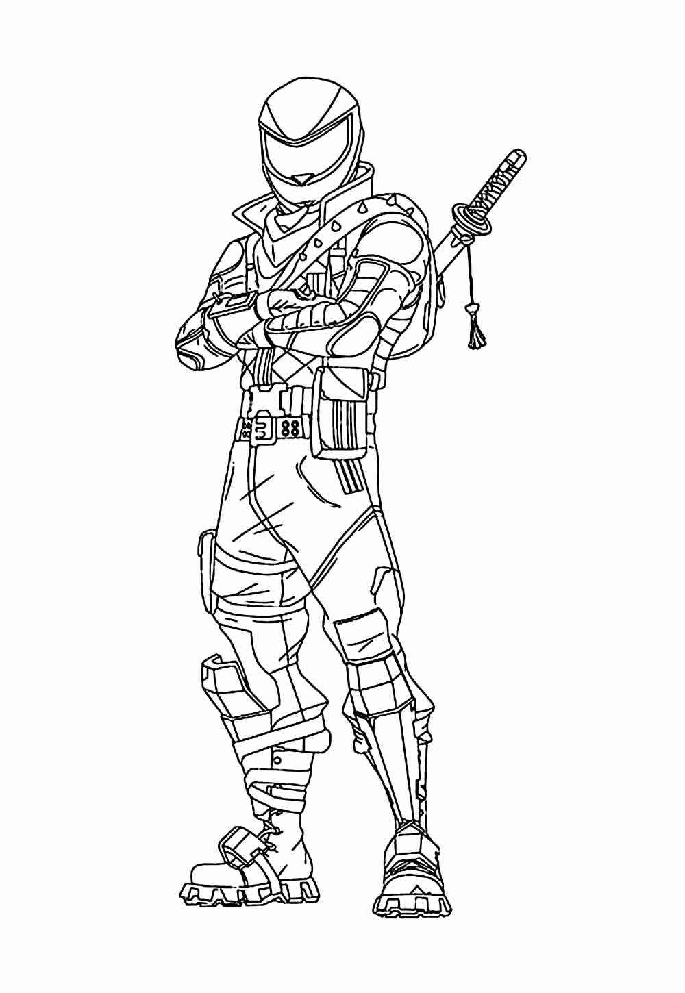 Fortnite Para Colorear 048