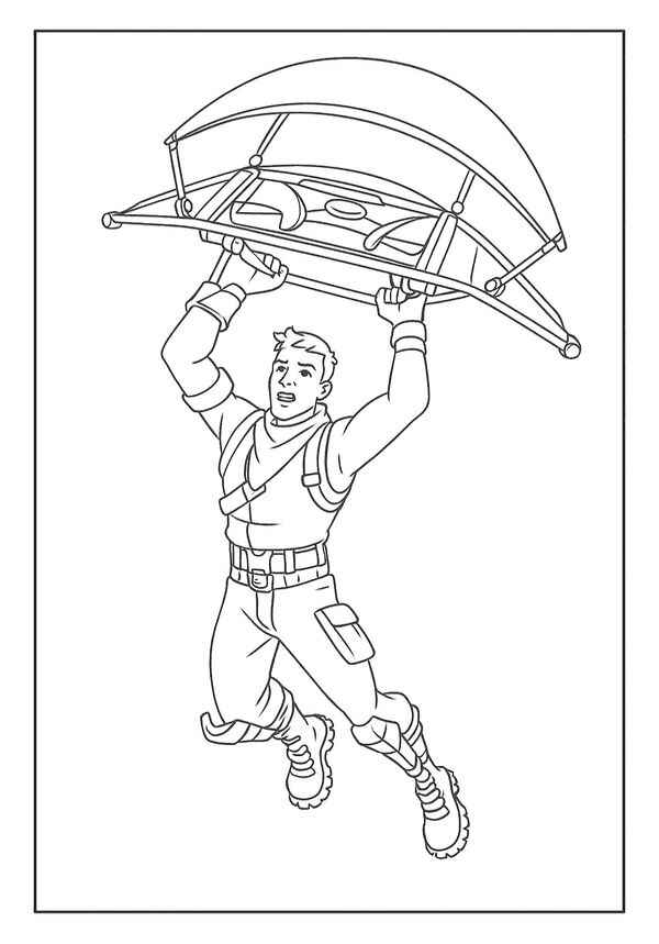 Fortnite Para Colorear 148