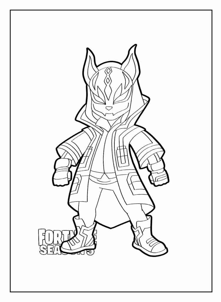 Fortnite Para Colorear 194