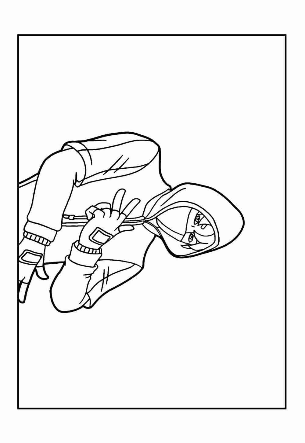 Fortnite Para Colorear 199