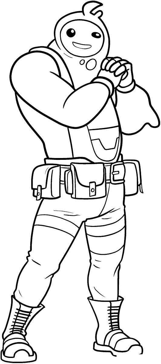 Fortnite Para Colorear 202