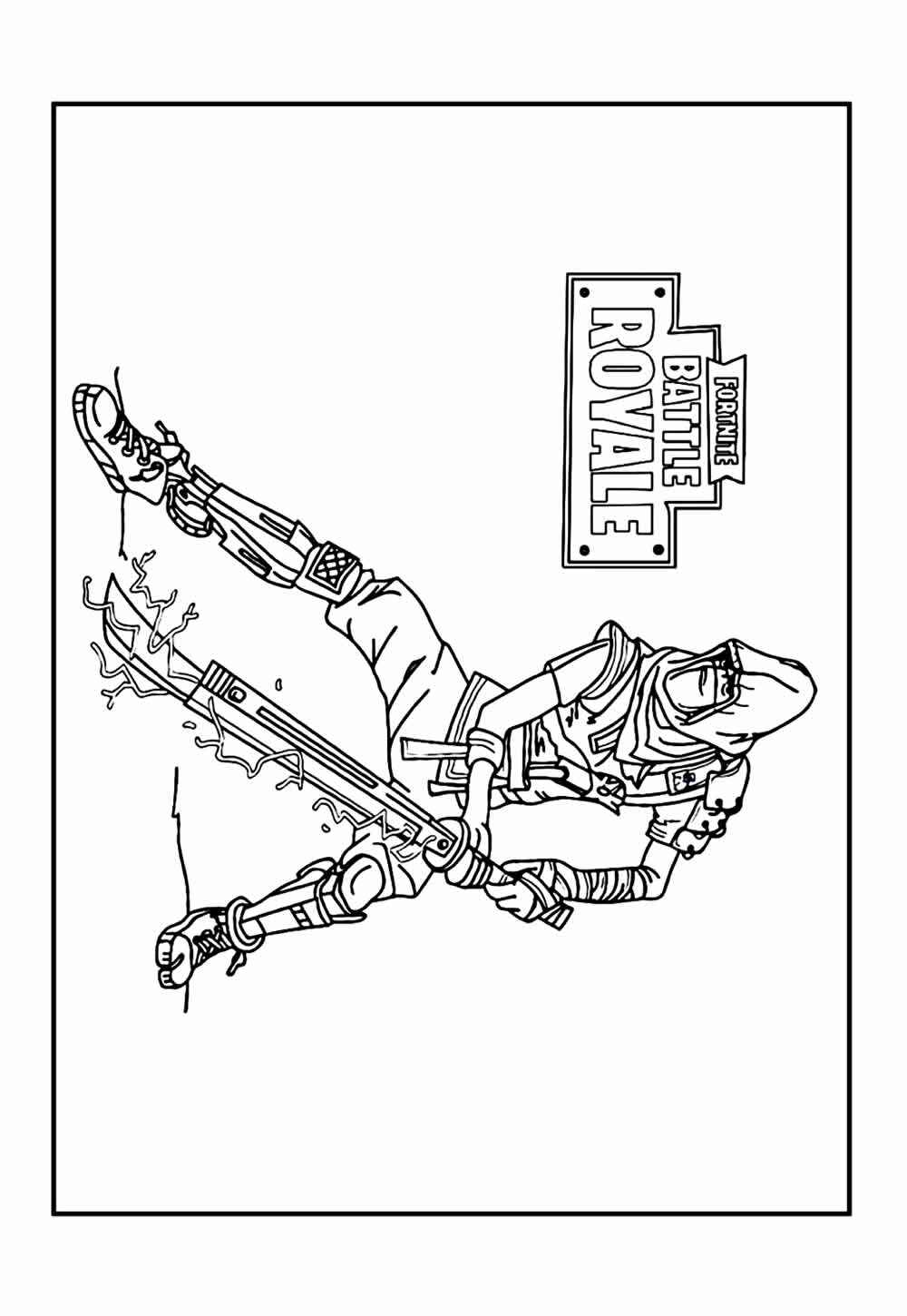 Fortnite Para Colorear 215