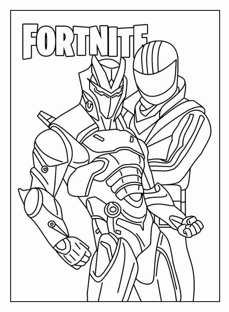 Fortnite Para Colorear 240