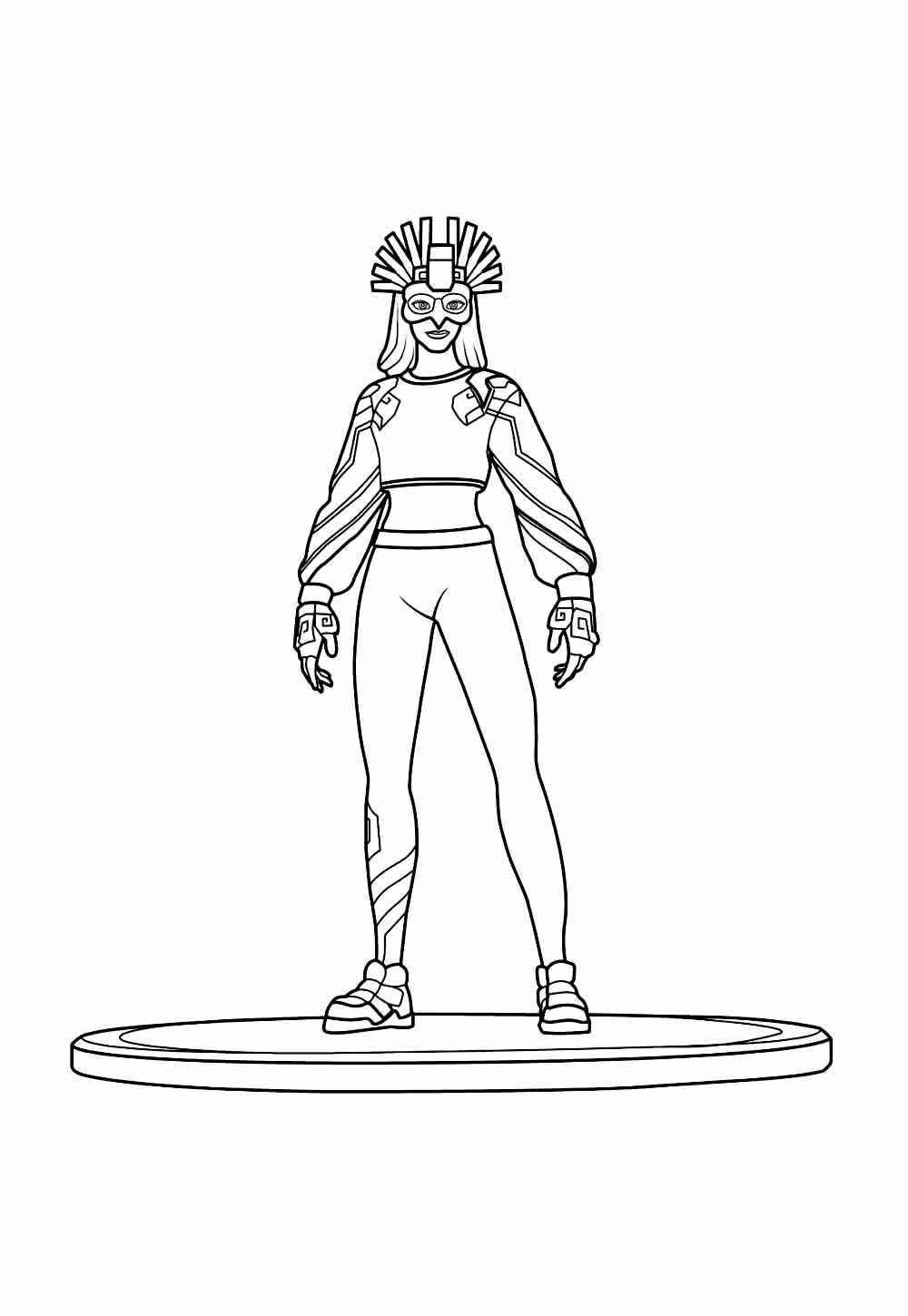 Fortnite Para Colorear 251