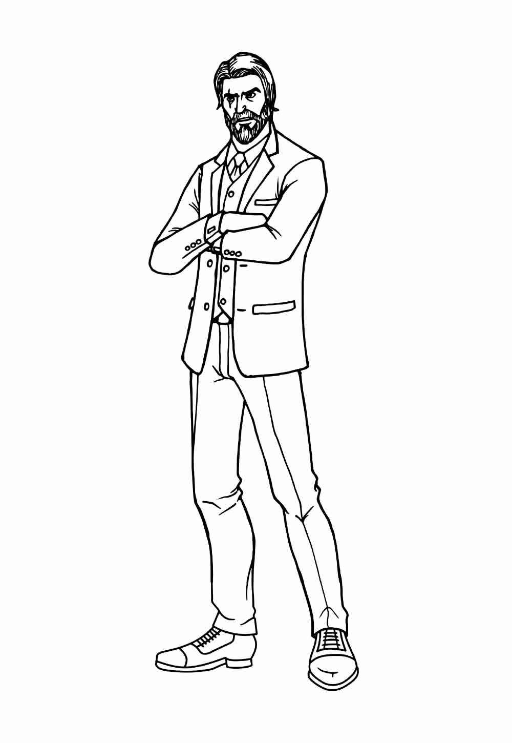 Fortnite Para Colorear 274