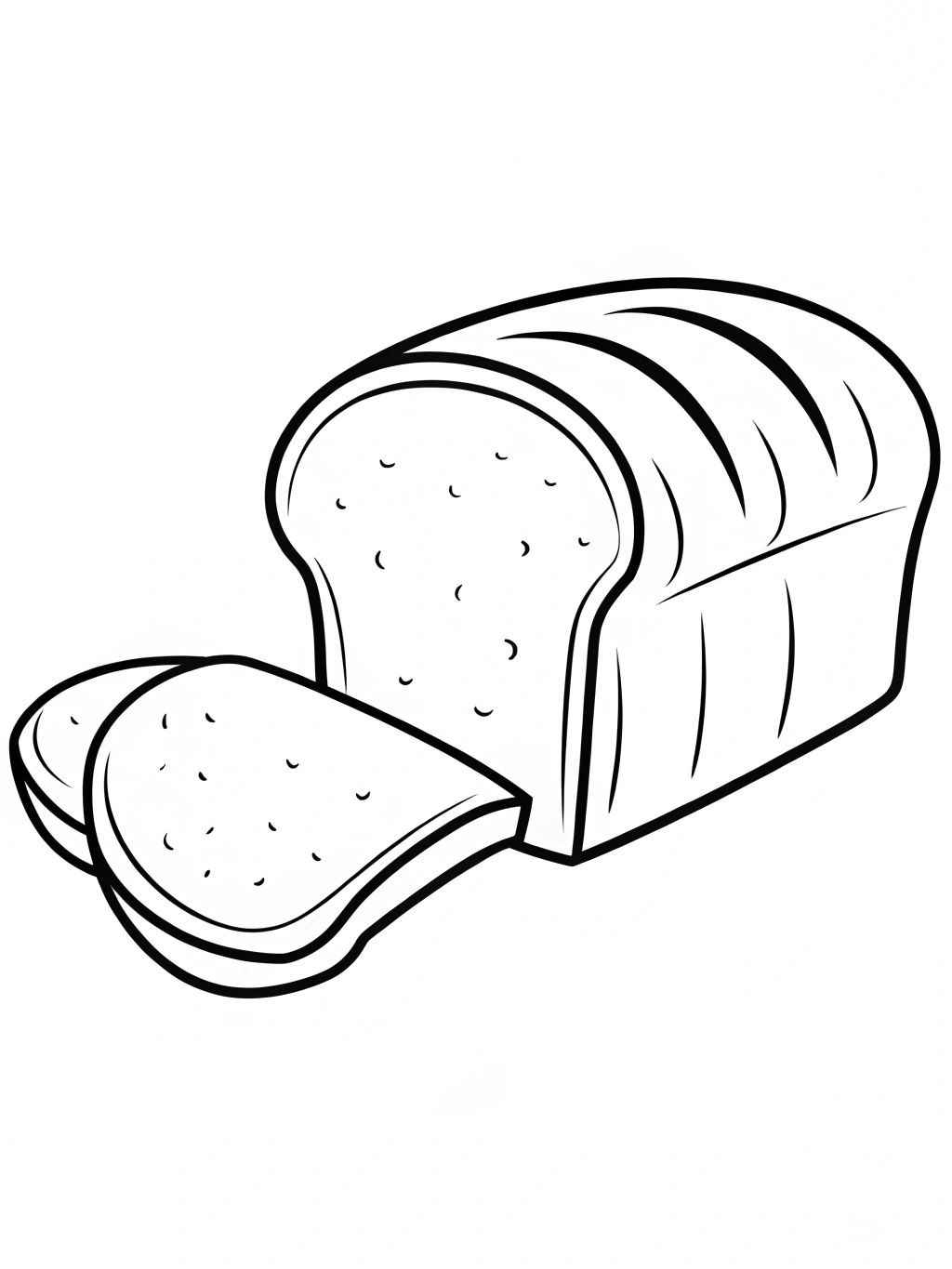 Pan Para Colorear 113