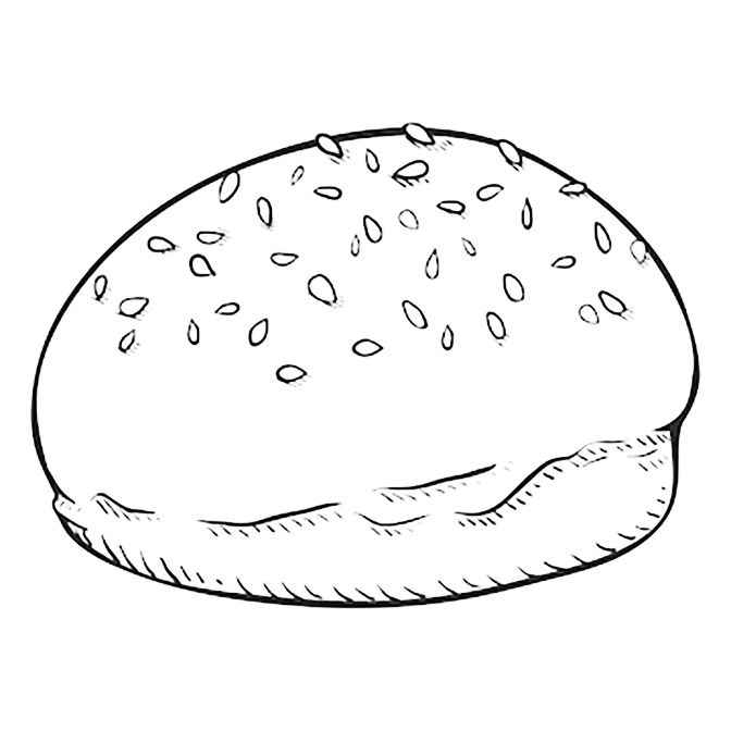 Pan Para Colorear 148