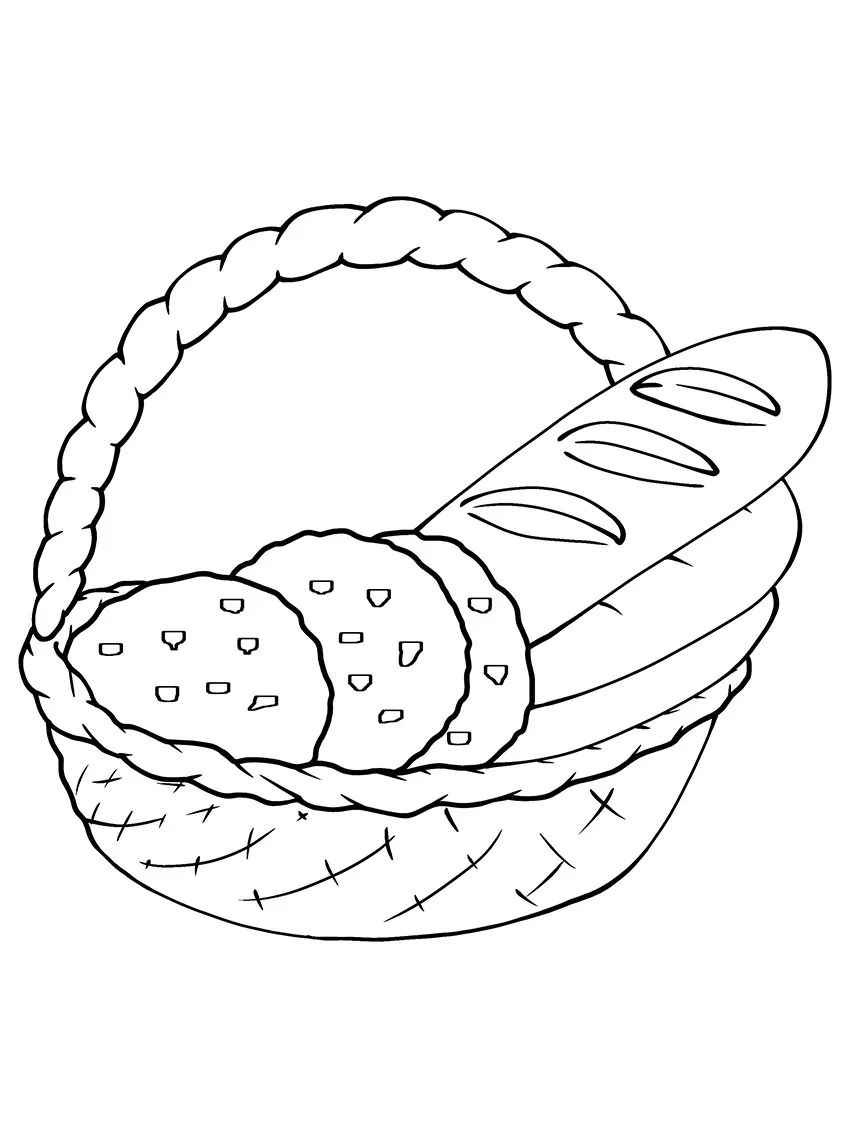 Pan Para Colorear 179