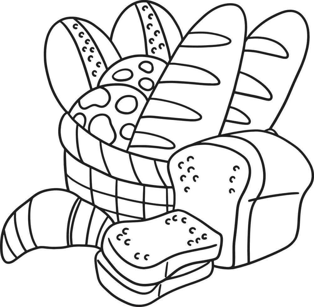 Pan Para Colorear 205