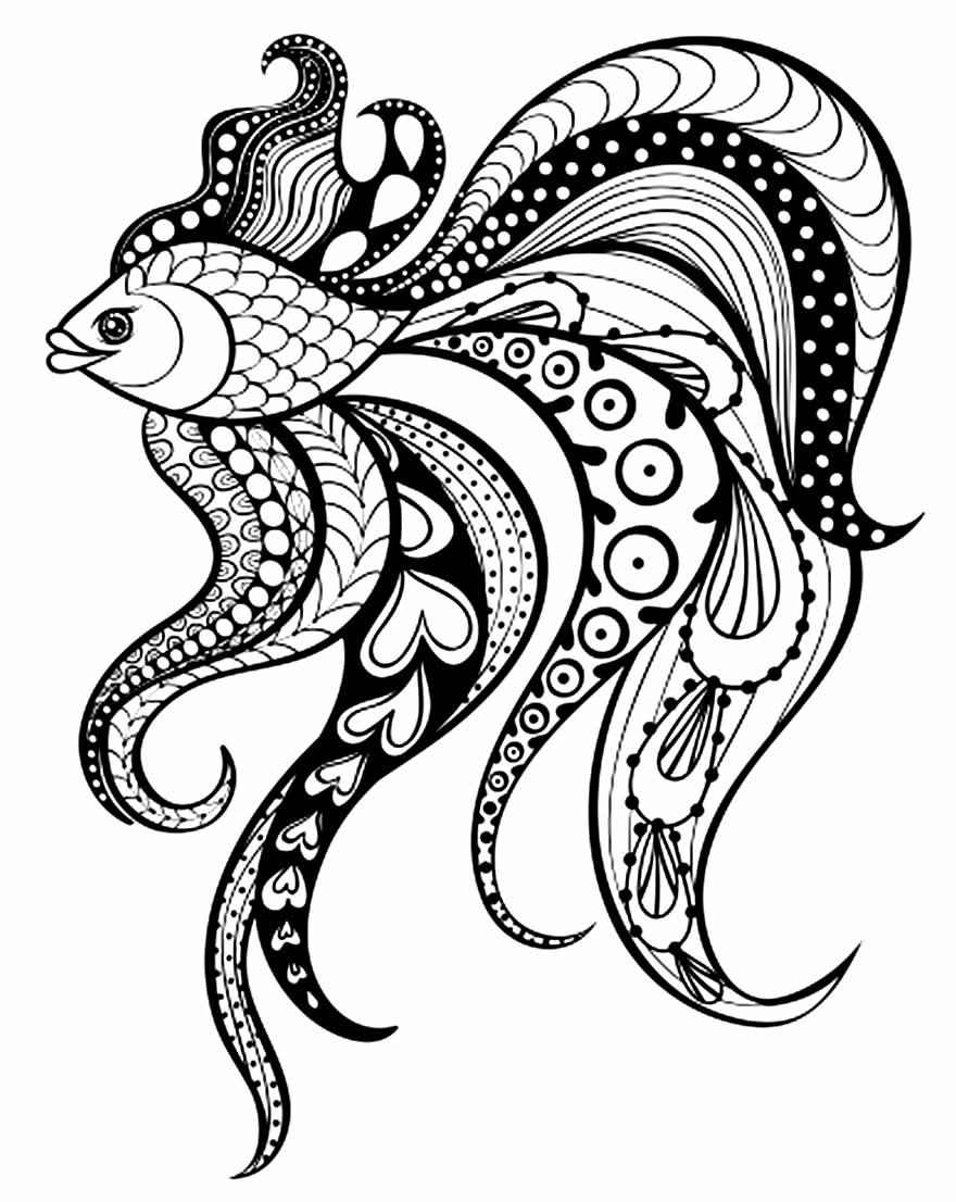 Pez Para Colorear 006