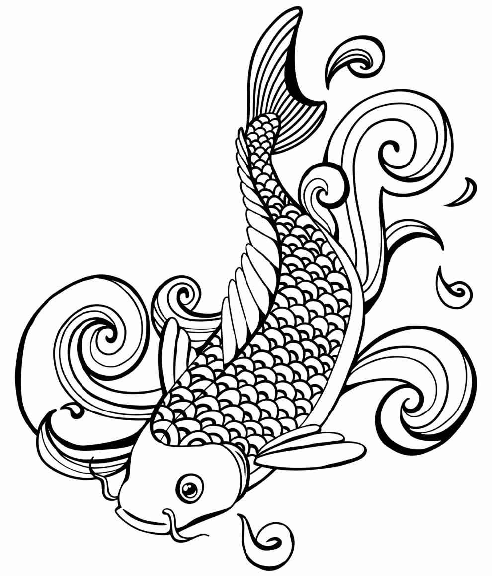 Pez Para Colorear 019