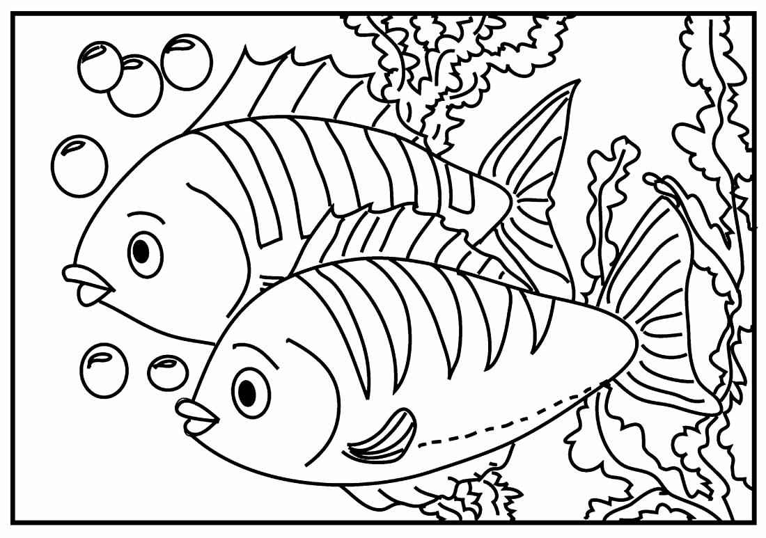 Pez Para Colorear 075