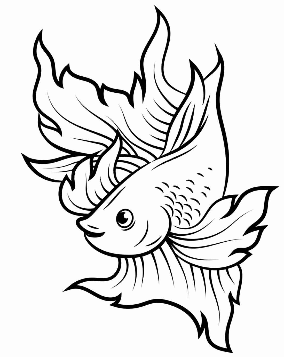 Pez Para Colorear 114