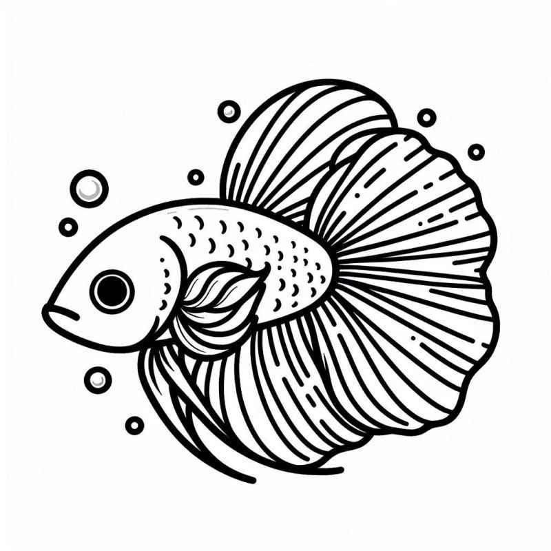 Pez Para Colorear 247