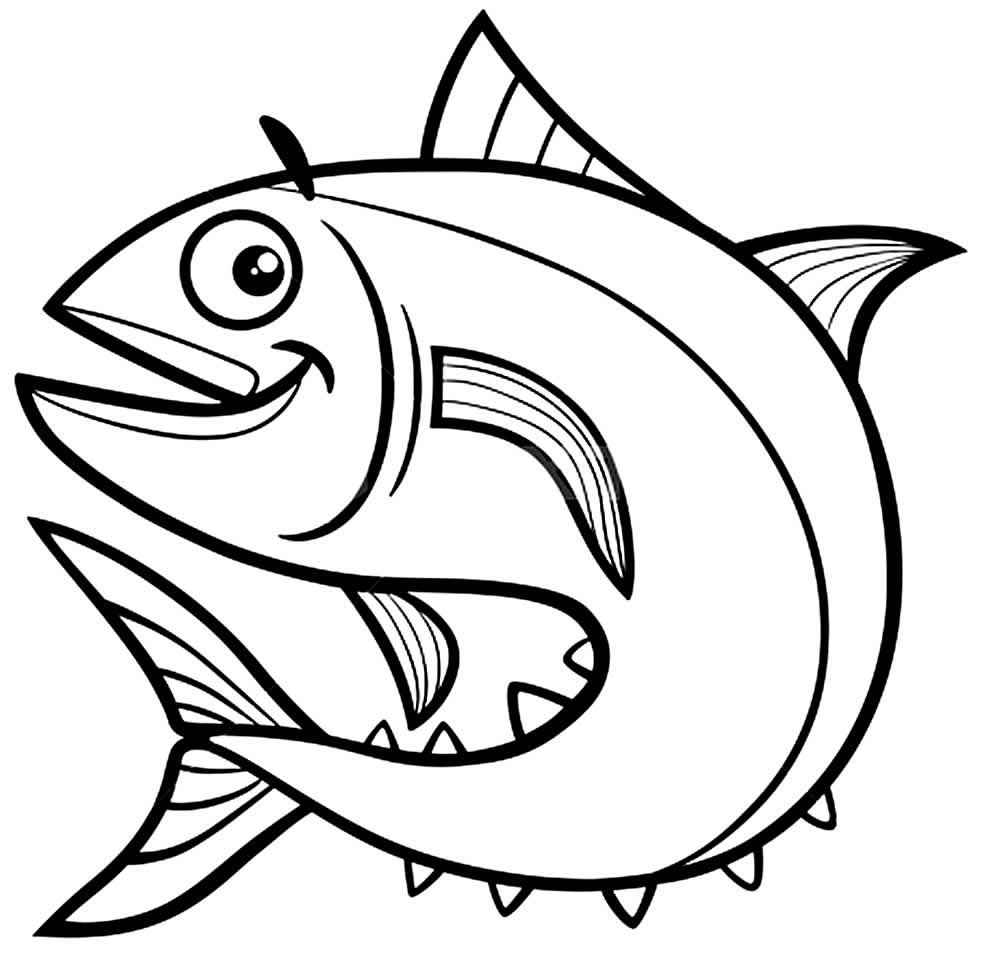 Pez Para Colorear 270