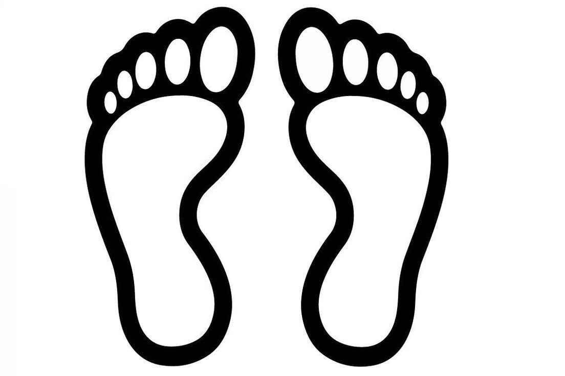 Pie Para Colorear 074