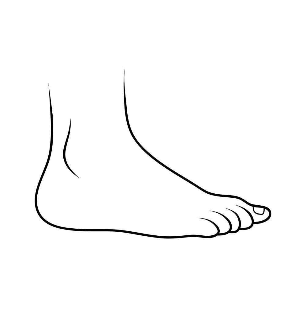 Pie Para Colorear 159