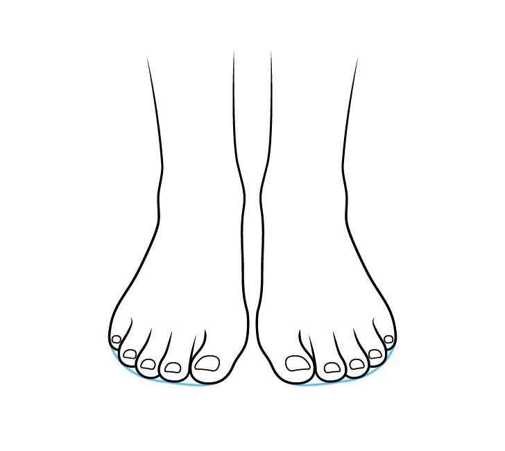 Pie Para Colorear 235