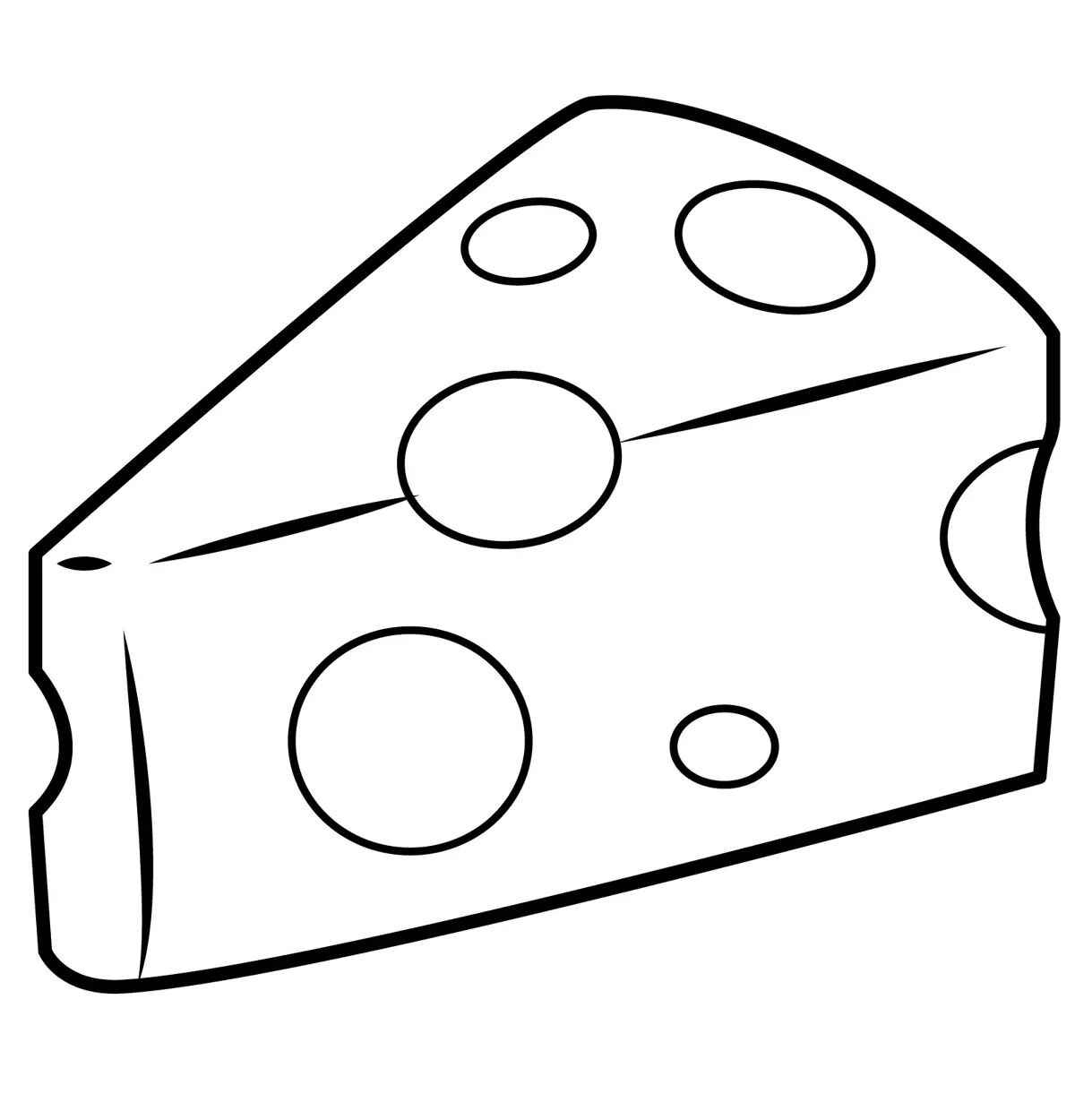 Queso Para Colorear 239